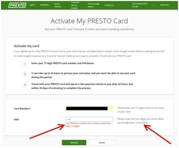 www.prestocard.ca login